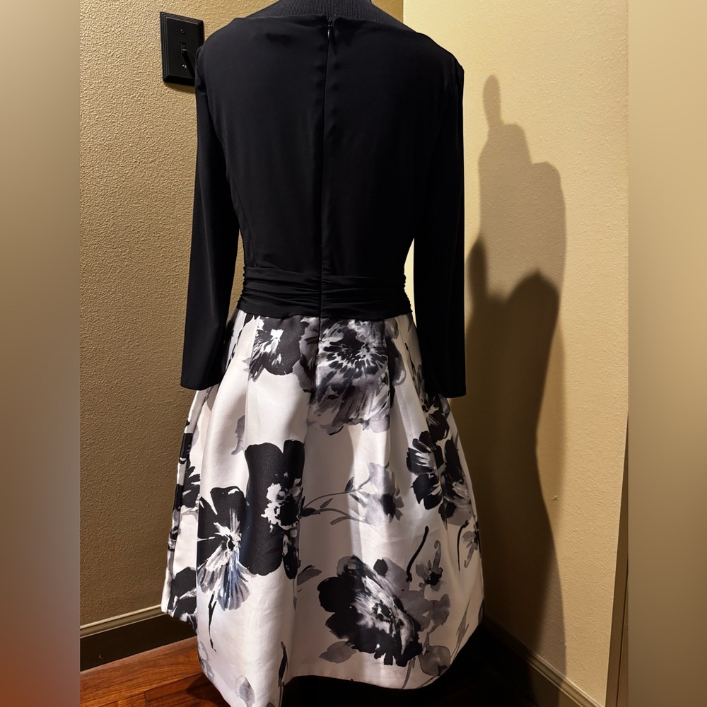 American Living Womens Floral Jacquard A-line Dress size 6 - Picture 3 of 5